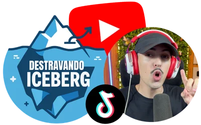 Destravando o Iceberg - Logo