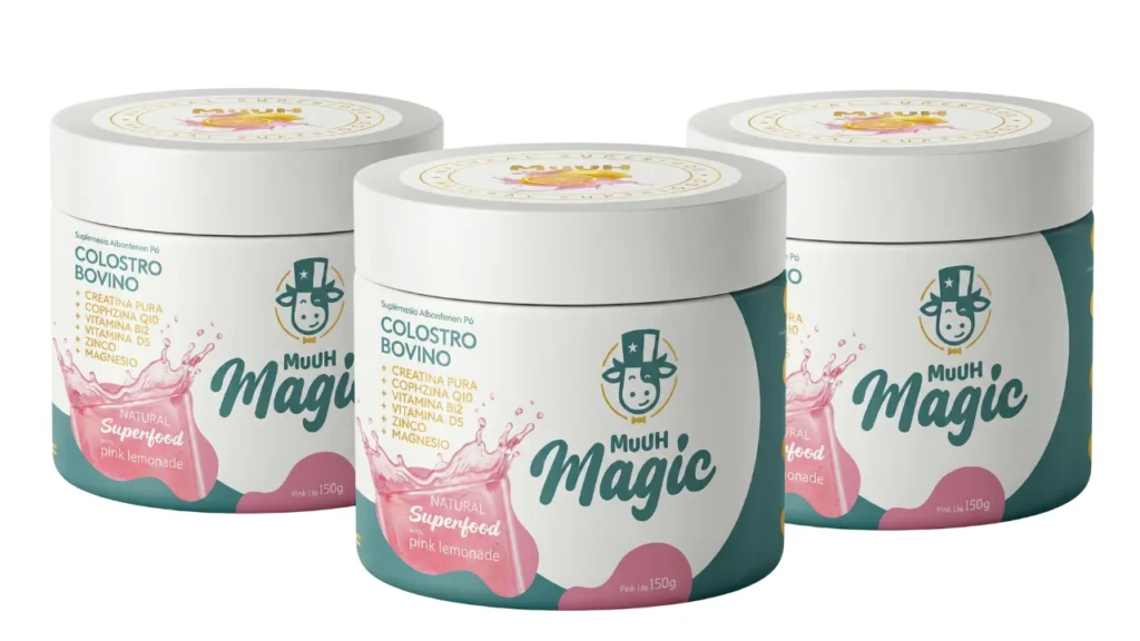 3 potes de magic muuh