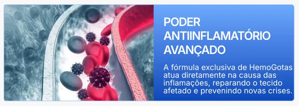 hemogotas - poder antiinflamação avançanda