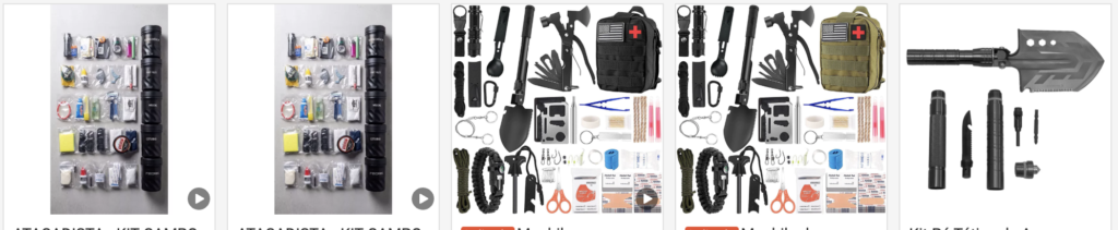 Kit sobrevivencia Shopee 2026